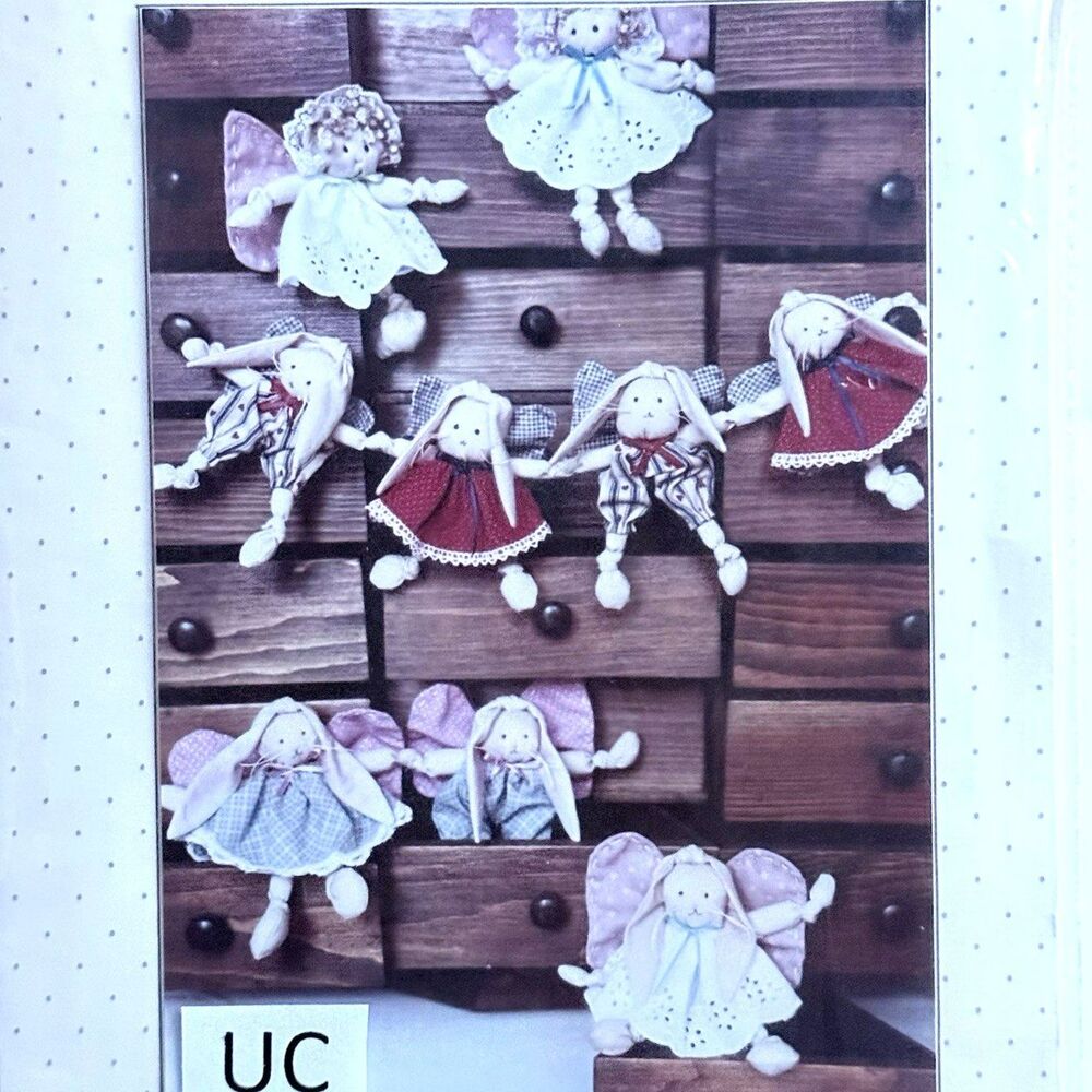 Bunnies Babies Sewing Pattern Dotti's Designs 1080 Knot Just for the Holidays UC